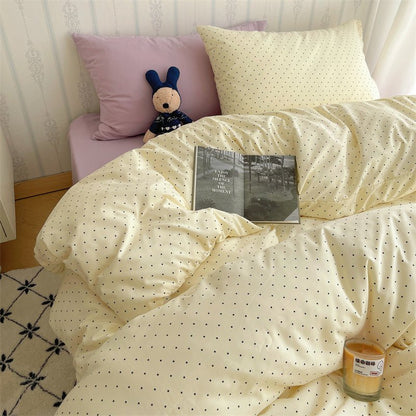 Dotted Charm Bedding Set - WhisperLinens