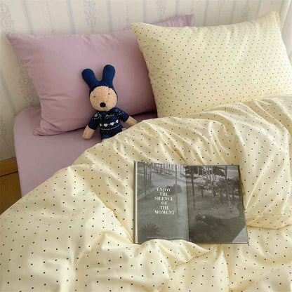 Dotted Charm Bedding Set - WhisperLinens