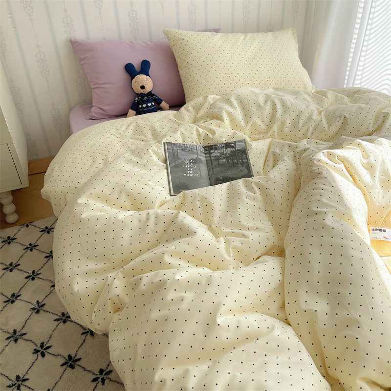Dotted Charm Bedding Set - WhisperLinens