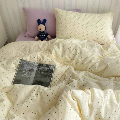 Dotted Charm Bedding Set - WhisperLinens