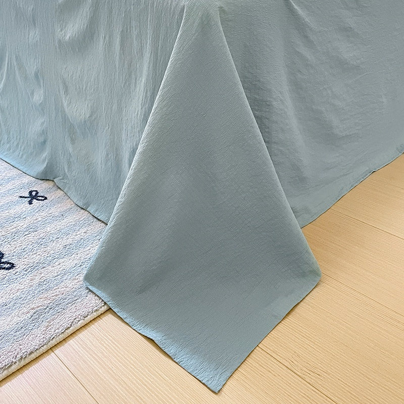 Soft Bow Print Bedding Set