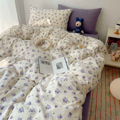 Floral Blossom Comfort Bedding Set - WhisperLinens