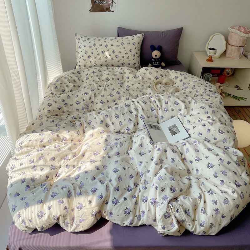 Floral Blossom Comfort Bedding Set - WhisperLinens