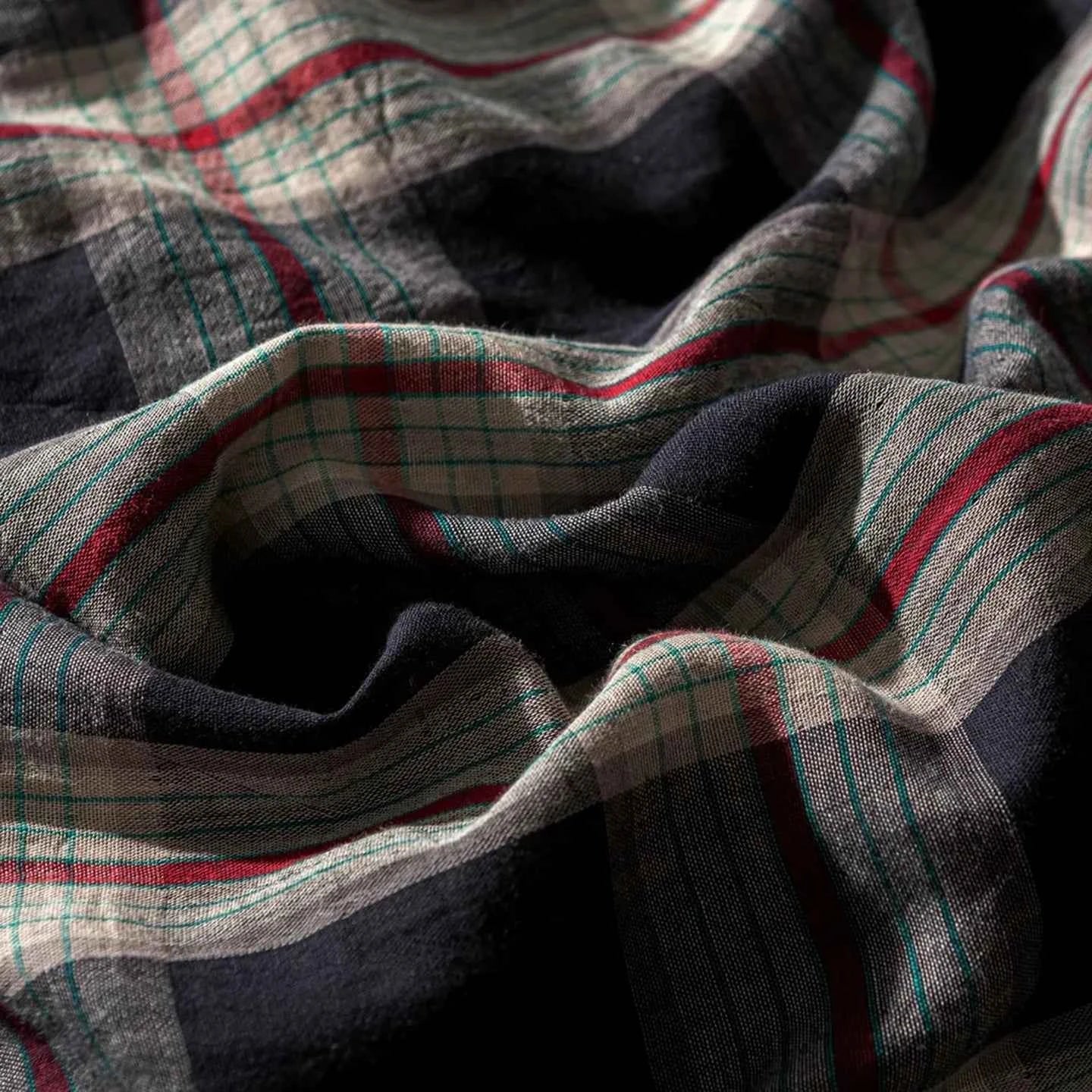 Heritage Plaid Cotton Bedding Set - WhisperLinens