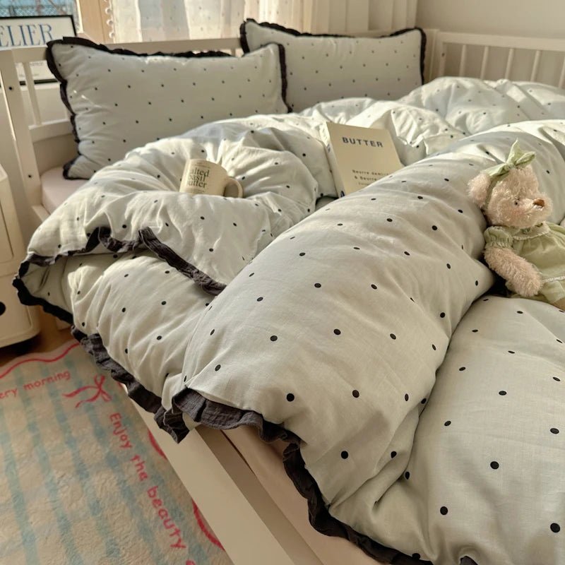 Little Bow Ruffle Collection - WhisperLinens