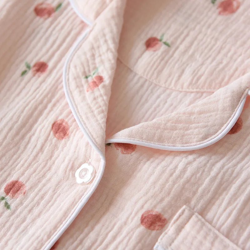 Peachy Breeze Pajama Set - WhisperLinens