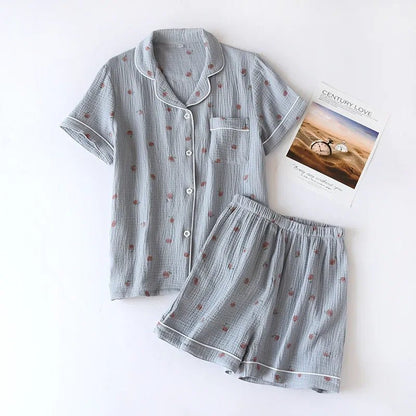 Peachy Breeze Pajama Set - WhisperLinens