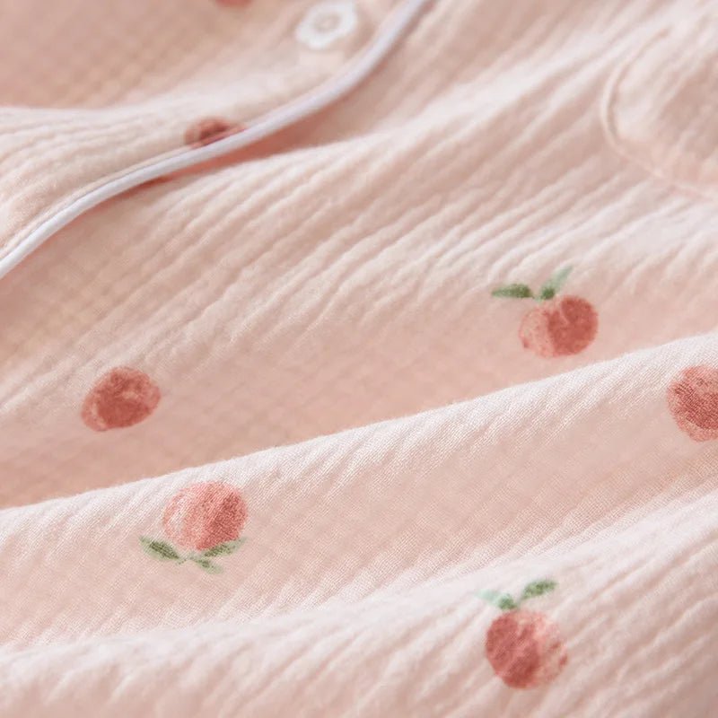 Peachy Breeze Pajama Set - WhisperLinens