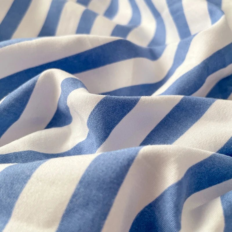 Puffy Stripe Bedding Collection - WhisperLinens