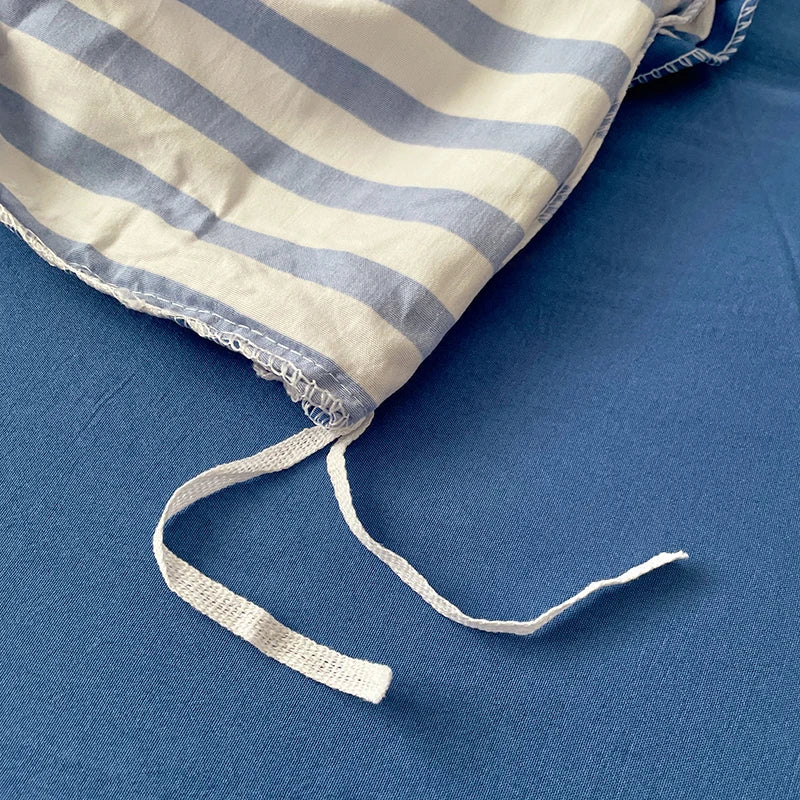 Puffy Stripe Bedding Collection - WhisperLinens