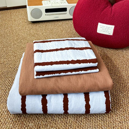 Relaxed Stripe Bedding Collection - WhisperLinens