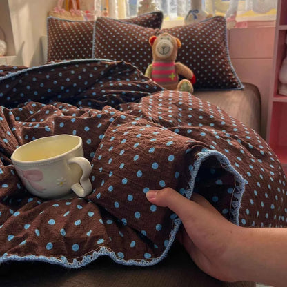 Retro Dot Polka Dot Bedding Collection