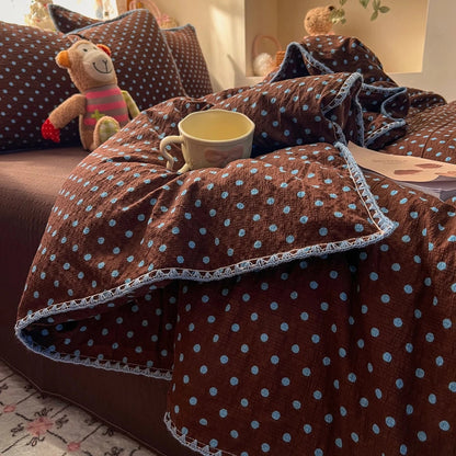 Retro Dot Polka Dot Bedding Collection - WhisperLinens