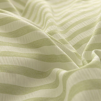 Sage Green - Seaside Seersucker Cotton Bedding Collection - WhisperLinens