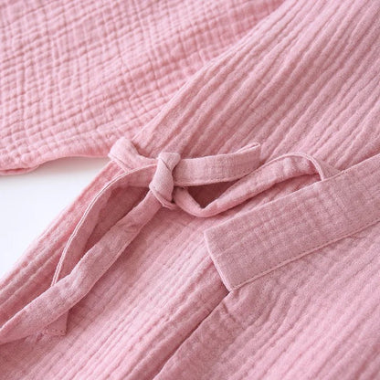 Soft Breeze Kimono Pajama Set - WhisperLinens