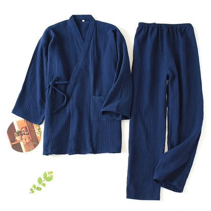 Soft Breeze Kimono Pajama Set - WhisperLinens