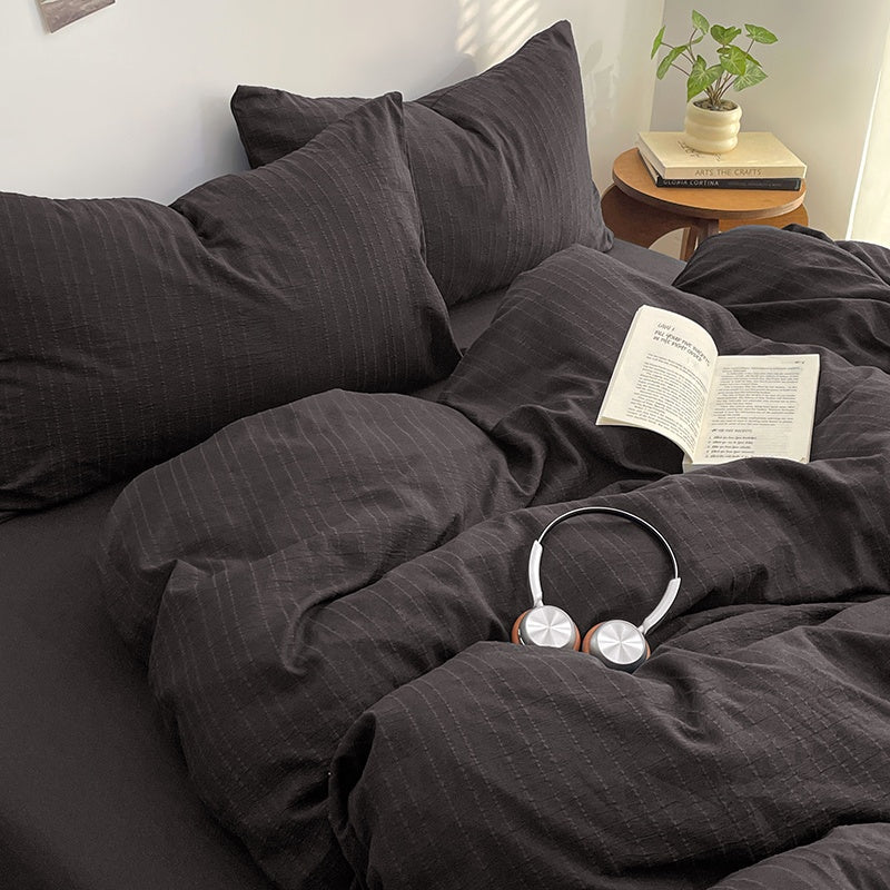 Soft Stripe Bedding Collection - WhisperLinens