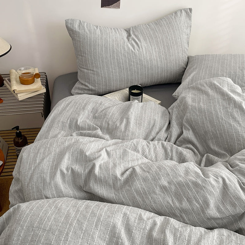 Soft Stripe Bedding Collection - WhisperLinens