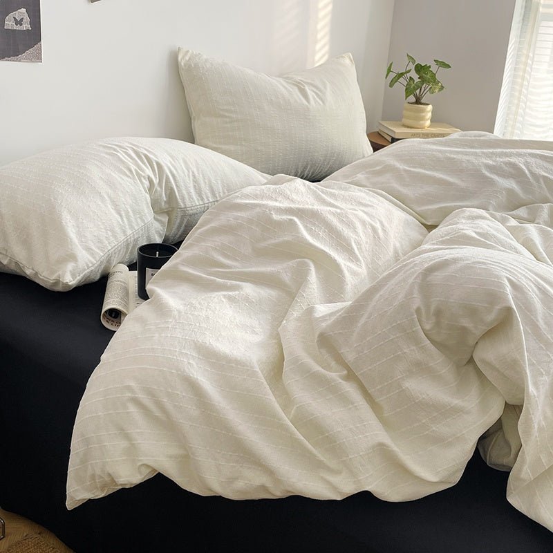 Soft Stripe Bedding Collection - WhisperLinens