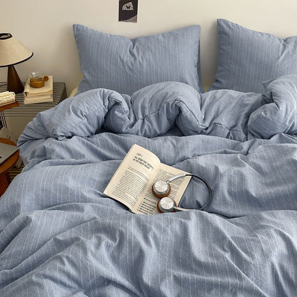 Soft Stripe Bedding Collection - WhisperLinens