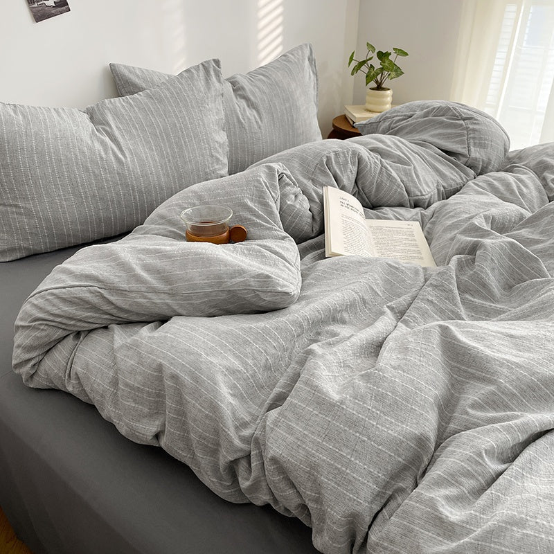 Soft Stripe Bedding Collection - WhisperLinens