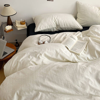 Soft Stripe Bedding Collection - WhisperLinens