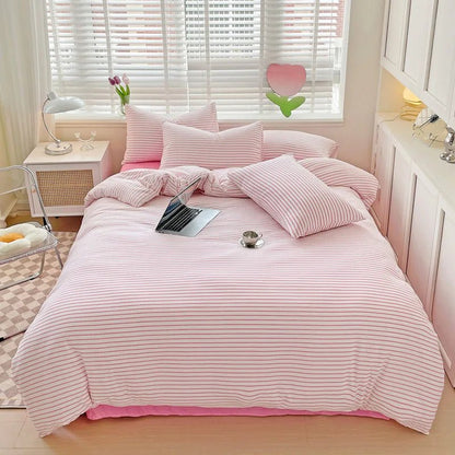 Soft Stripe Bedding Collection - WhisperLinens