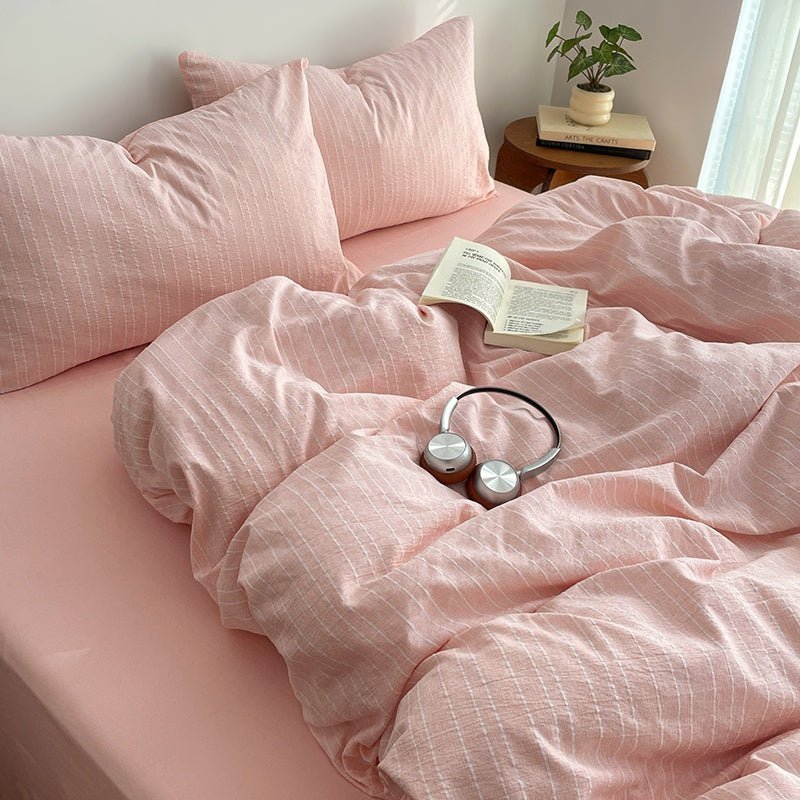 Soft Stripe Bedding Collection - WhisperLinens