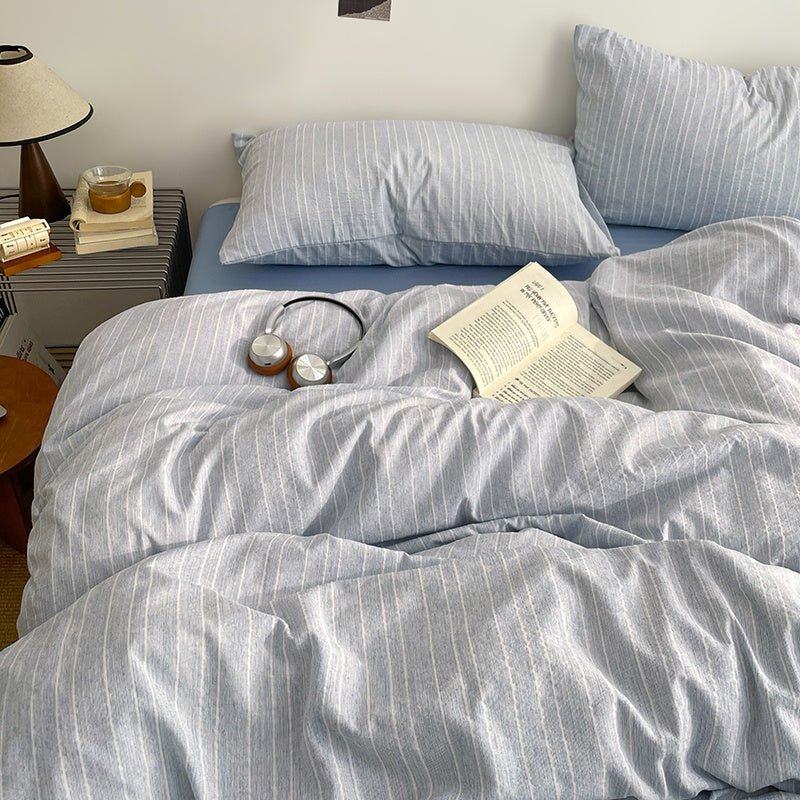 Soft Stripe Bedding Collection - WhisperLinens