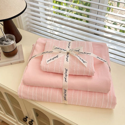 Soft Stripe Bedding Collection - WhisperLinens