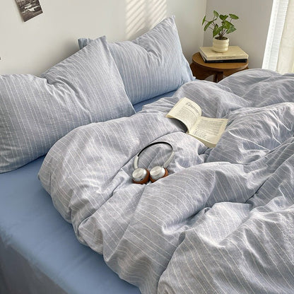 Soft Stripe Bedding Collection - WhisperLinens