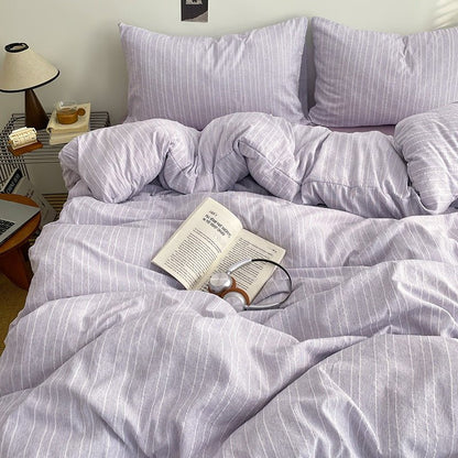 Soft Stripe Bedding Collection - WhisperLinens