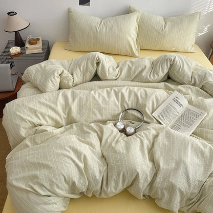 Soft Stripe Bedding Collection - WhisperLinens