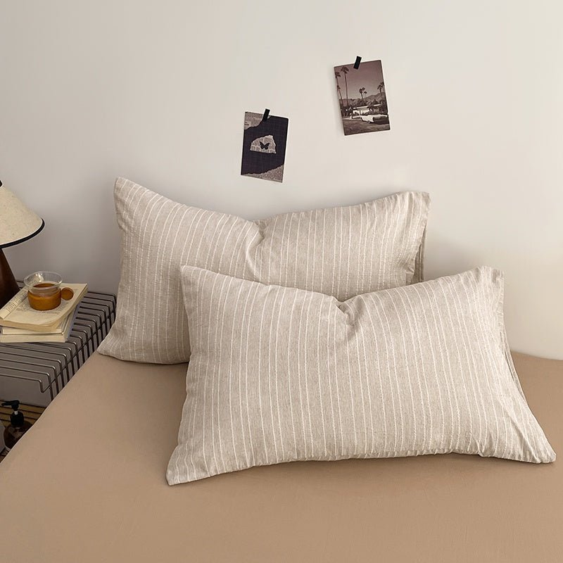Soft Stripe Bedding Collection - WhisperLinens