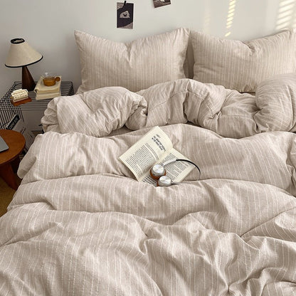 Soft Stripe Bedding Collection - WhisperLinens
