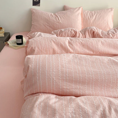 Soft Stripe Bedding Collection - WhisperLinens