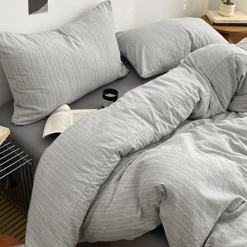 Soft Stripe Bedding Collection - WhisperLinens