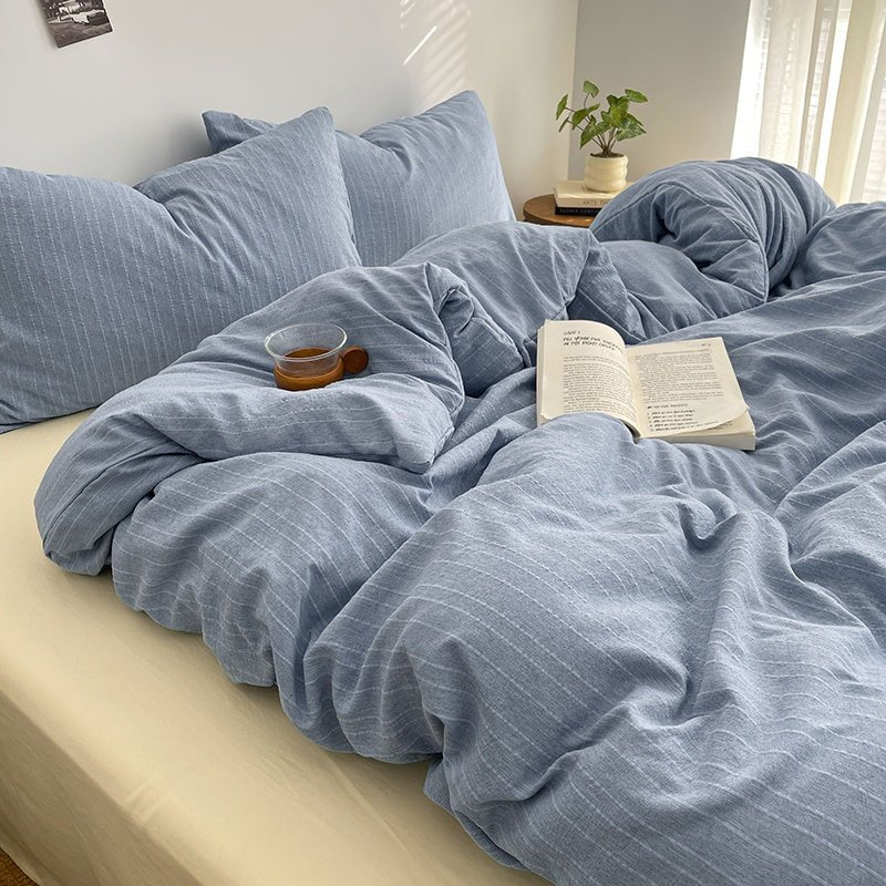 Soft Stripe Bedding Collection - WhisperLinens