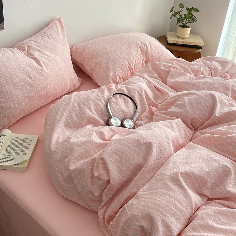 Soft Stripe Bedding Collection - WhisperLinens