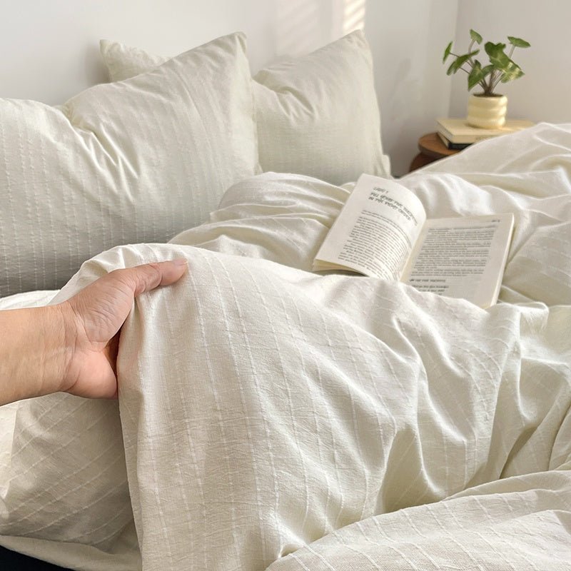 Soft Stripe Bedding Collection - WhisperLinens