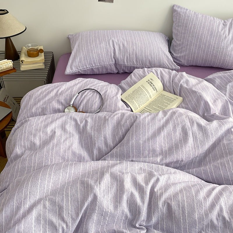 Soft Stripe Bedding Collection - WhisperLinens
