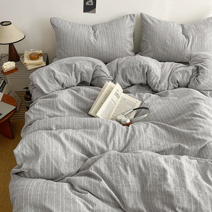 Soft Stripe Bedding Collection - WhisperLinens