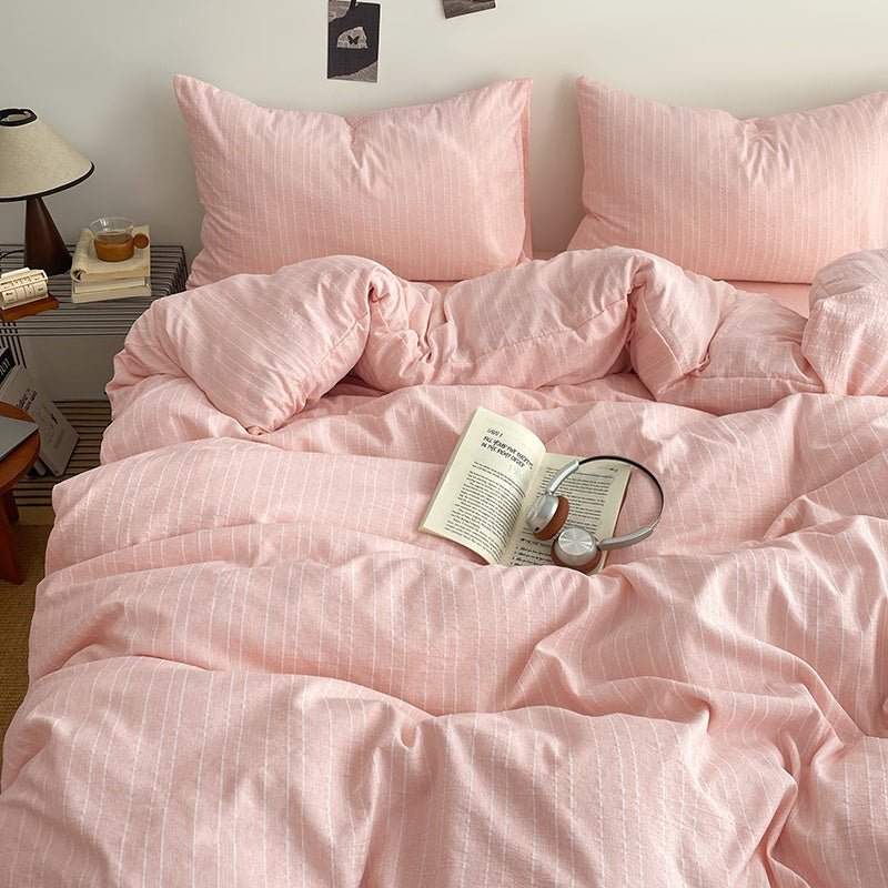 Soft Stripe Bedding Collection - WhisperLinens