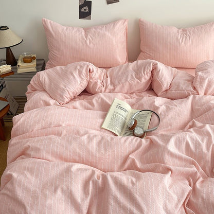 Soft Stripe Bedding Collection - WhisperLinens