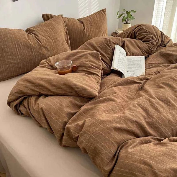 Soft Stripe Bedding Collection - WhisperLinens