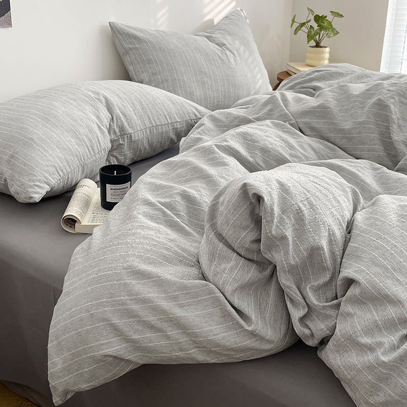 Soft Stripe Bedding Collection - WhisperLinens