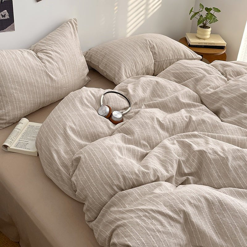 Soft Stripe Bedding Collection - WhisperLinens