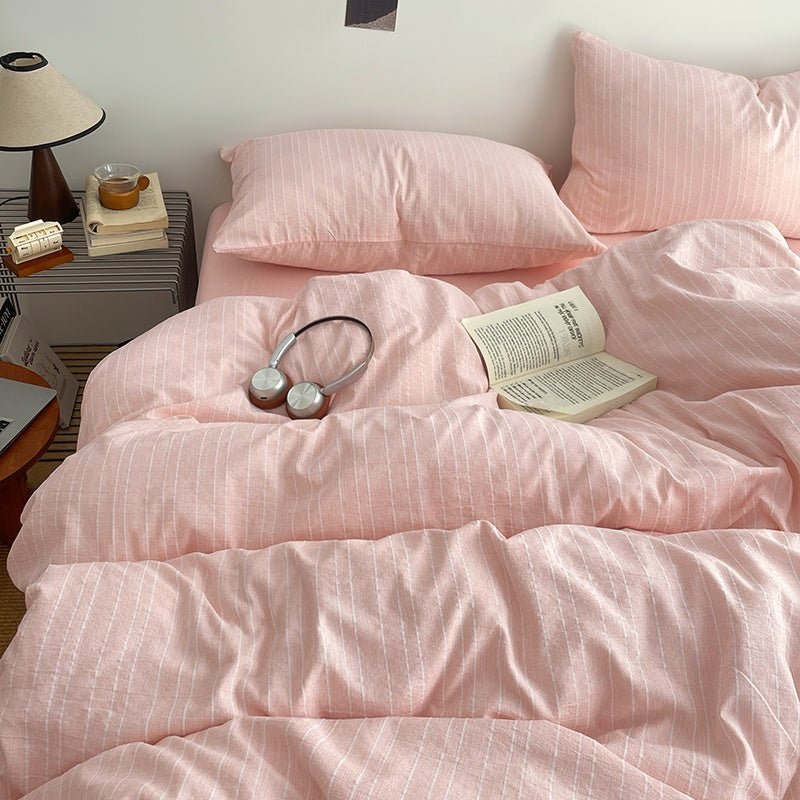 Soft Stripe Bedding Collection - WhisperLinens