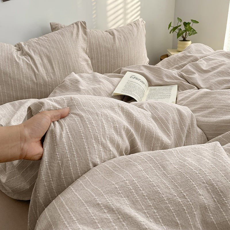 Soft Stripe Bedding Collection - WhisperLinens
