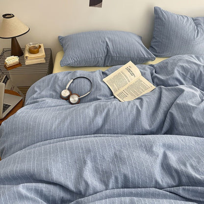 Soft Stripe Bedding Collection - WhisperLinens